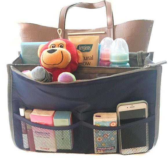 Navy Blue Tote Organizer - Picture 8 of 8